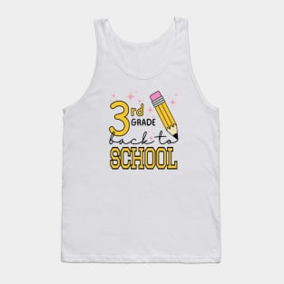 Third Grade Back to School Tank Top